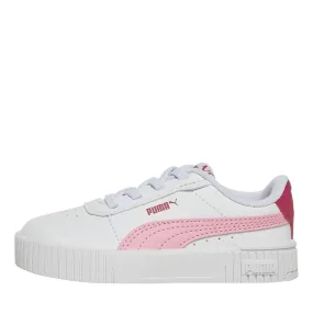 Puma Infant Girls Carina 2.0 Trainers Pink/White