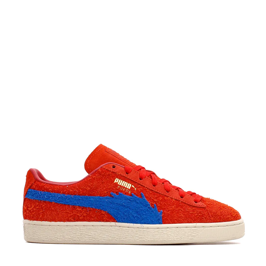 Puma Men Suede x One Piece Red Blue 396520-01