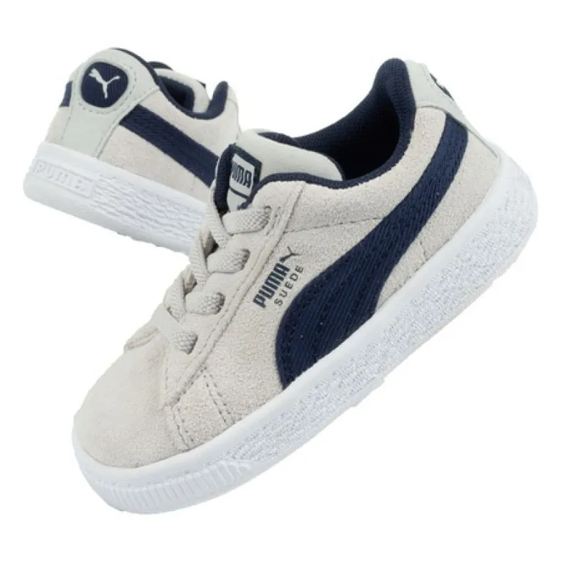 Puma Suede Jr 369684 02 sneakers navy blue grey