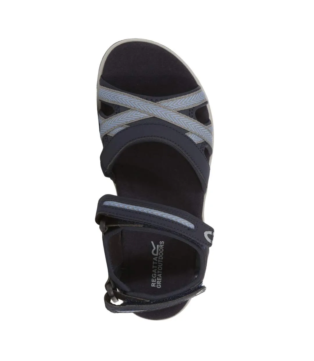 Regatta Womens/Ladies Santa Clara Sandals (Navy/Blue Skies) - UTRG4132