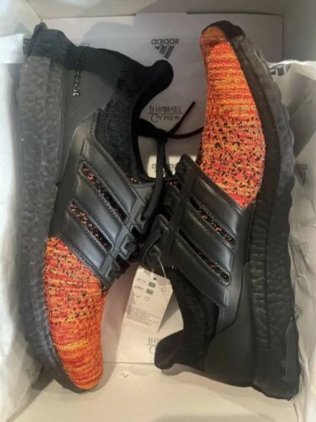 Size 11.5 - adidas ultraboost 4.0 x game of thrones house targaryen dragons 2019