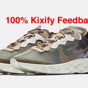 Undercover x nike react element 87 green mist