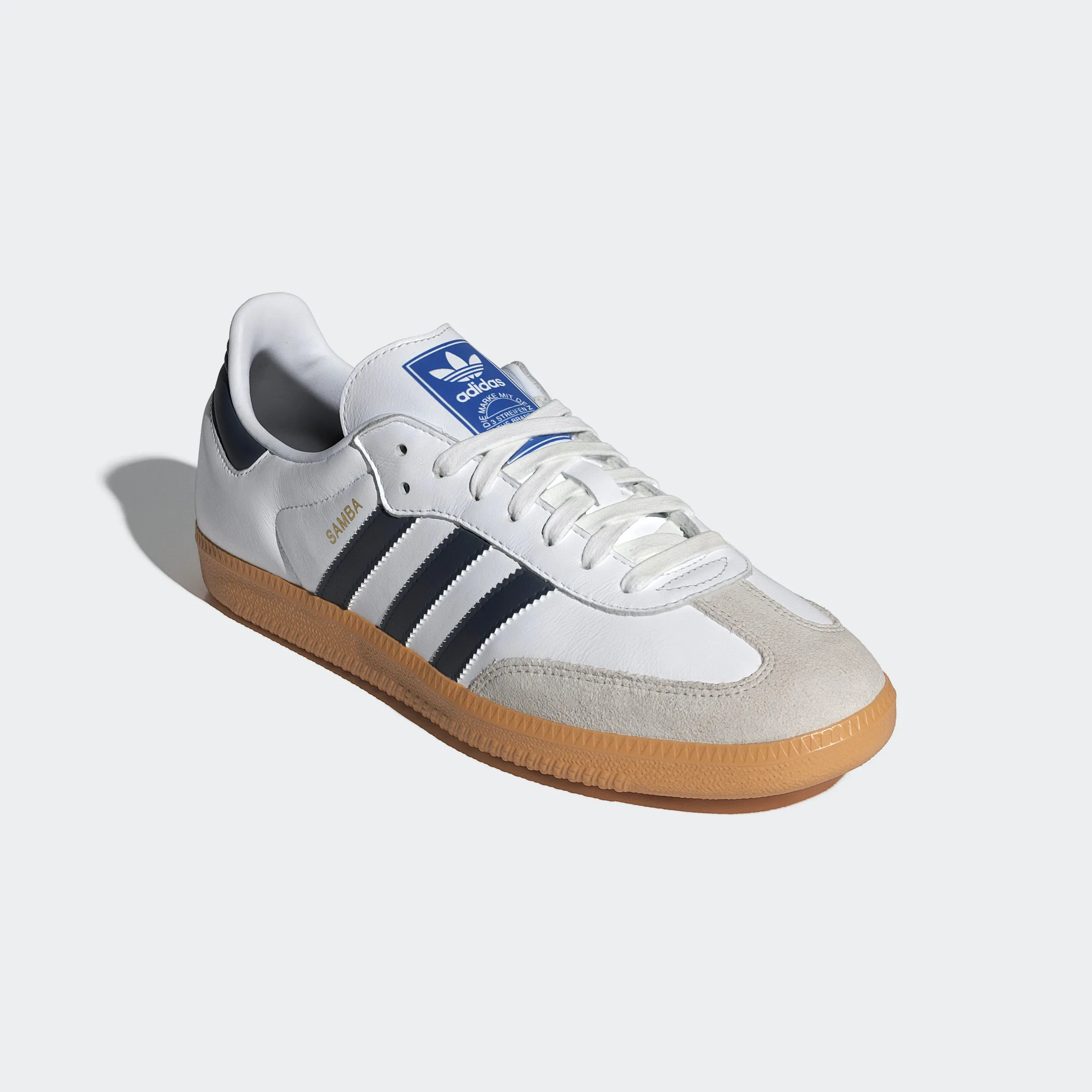 Unisex adidas Originals Samba OG Shoes Cloud White Night Indigo