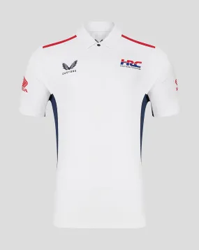 Unisex Honda HRC Polo Shirt - White