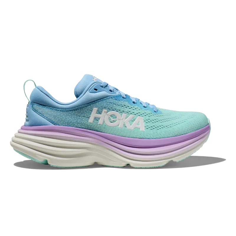 Women’s HOKA Bondi 8 – Airy Blue/Sunlit Ocean (ABSO)