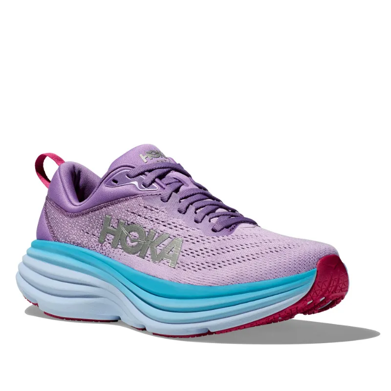 Women’s HOKA Bondi 8 – Chalk Violet/Pastel Lilac (CVPL)