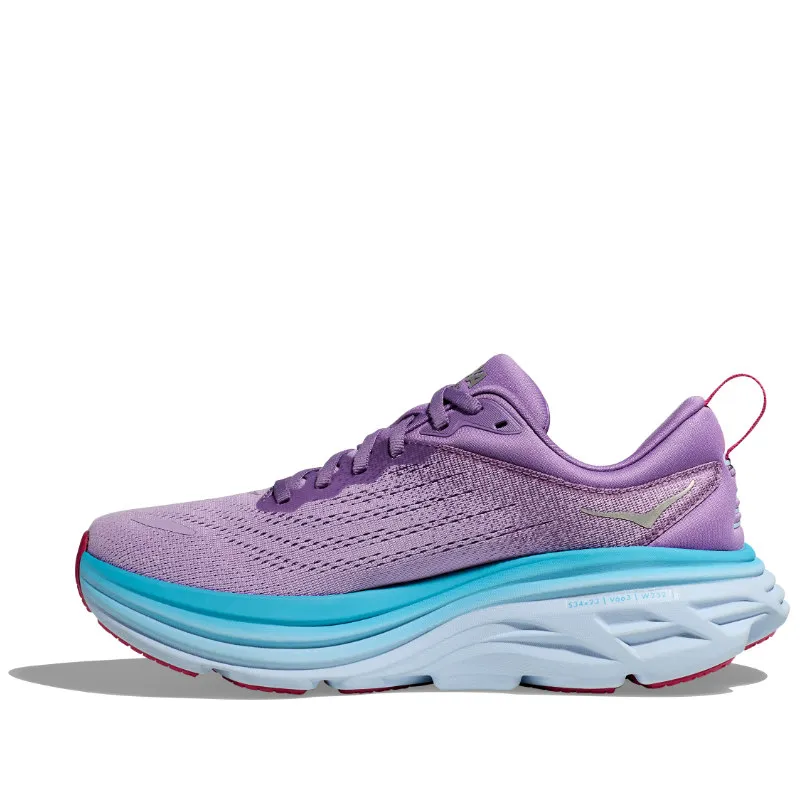 Women’s HOKA Bondi 8 – Chalk Violet/Pastel Lilac (CVPL)