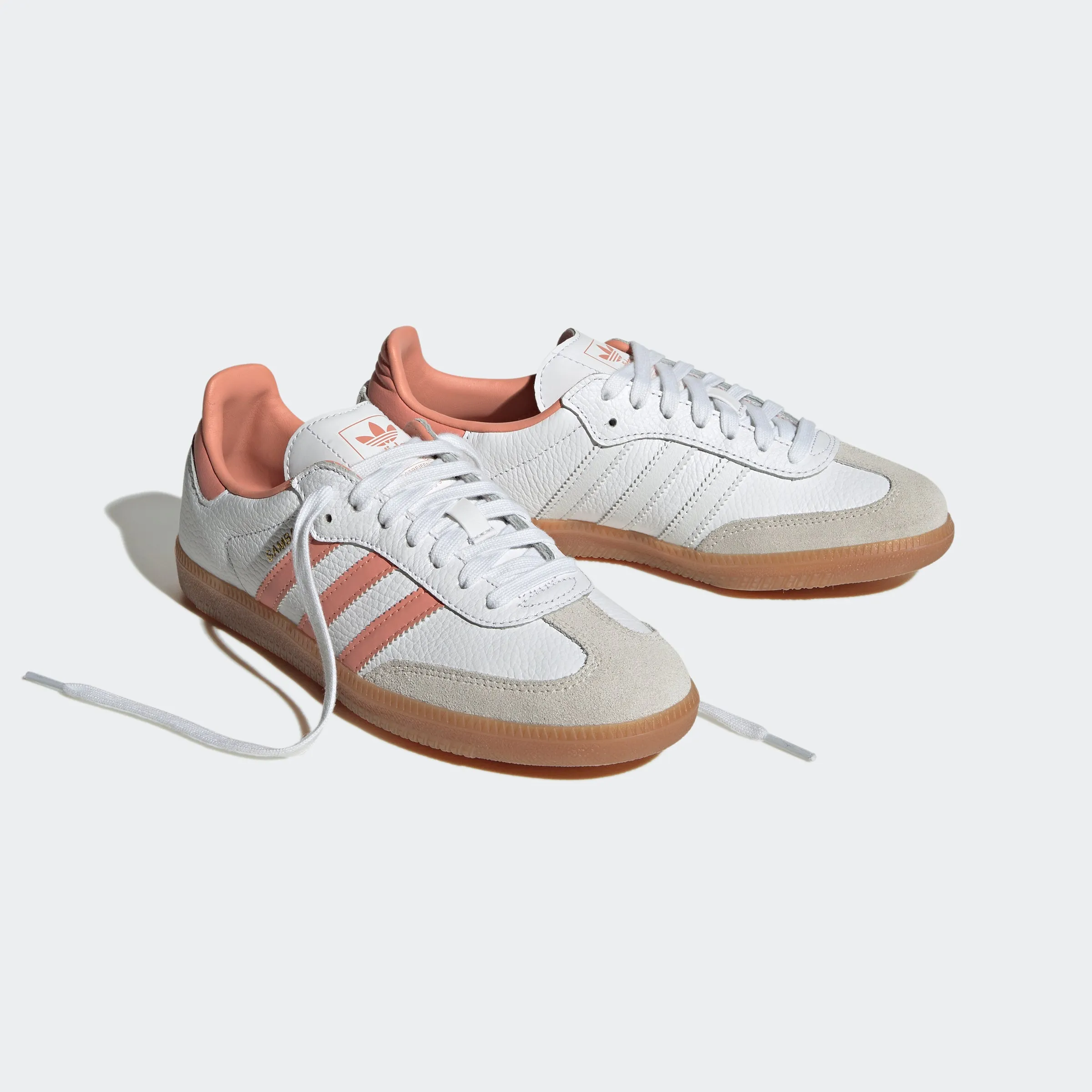 Women's adidas Originals Samba OG Shoes White Wonder Clay