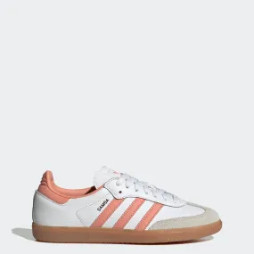 Women's adidas Originals Samba OG Shoes White Wonder Clay