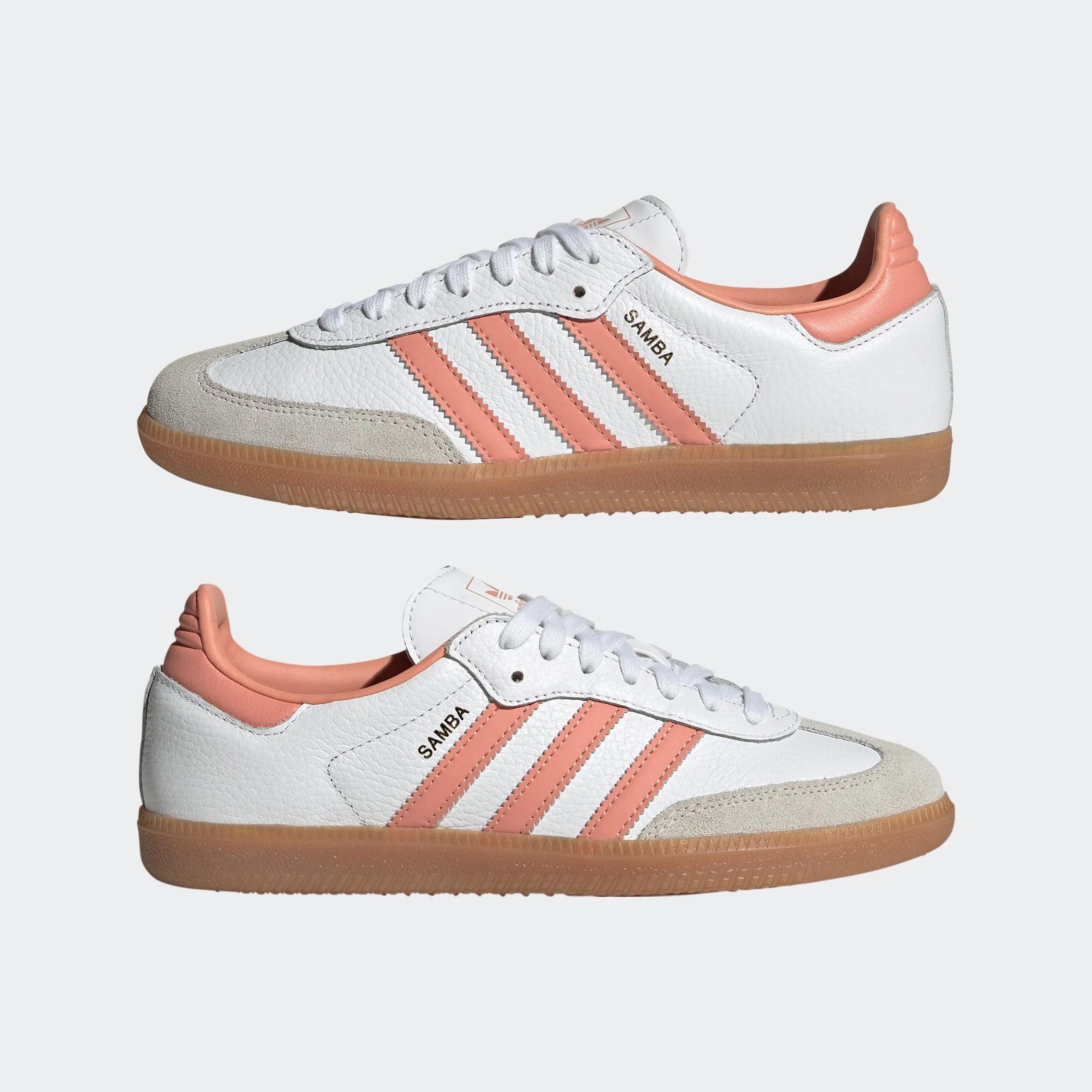 Women's adidas Originals Samba OG Shoes White Wonder Clay