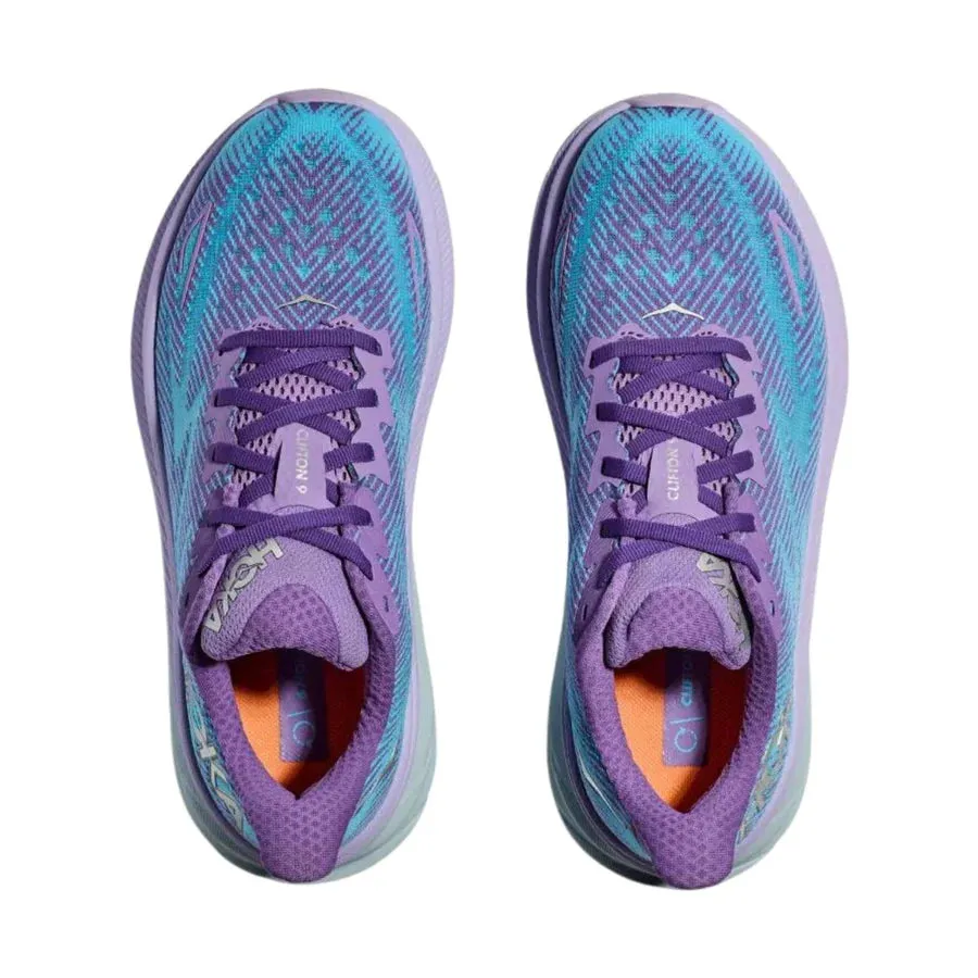 WOMEN'S HOKA CLIFTON 9 | CHALK VIOLET / PASTEL LILAC