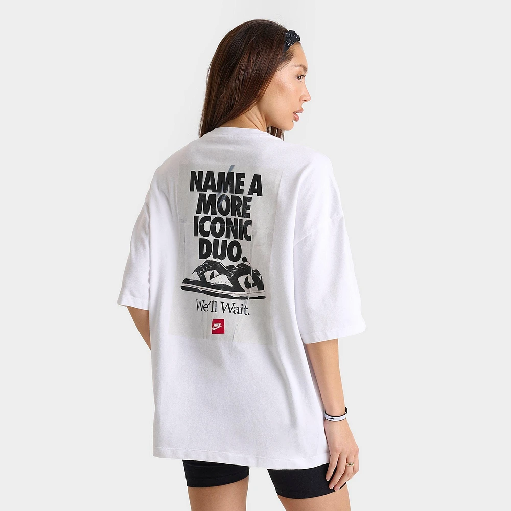 Women's Nike Sportswear Vintage Dunk Oversized T-Shirt